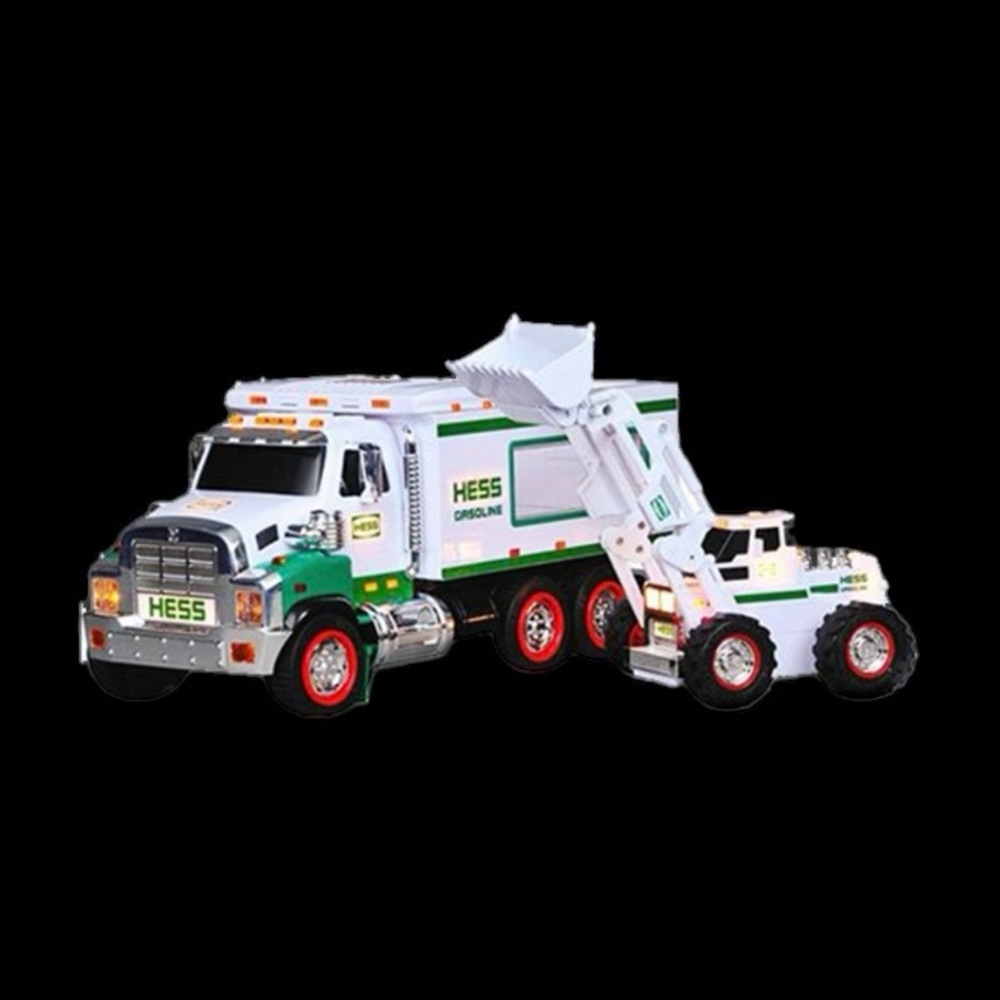 Y2K 2008 Hess Toy Truck & Front Loader. New In Box. (Christmas Gift Holiday)